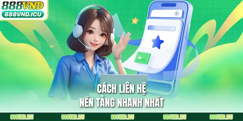 Cách liên hệ nền tảng nhanh nhất