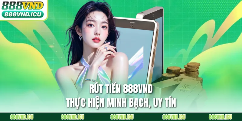 Rút tiền 888VND thực hiện minh bạch, uy tín